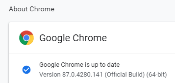 Check Chrome Version